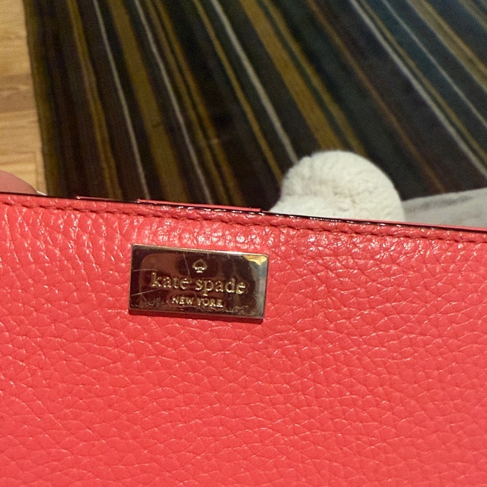 Kate Spade Pink Leather Wallet - Picture 6 of 7